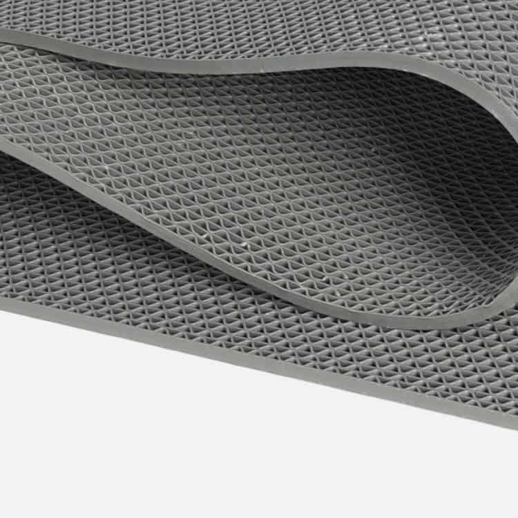 Tapis De Douche Antidérapant 100x120 Cm - PVC Doux Confortable - Trous Drainage - Grand Tapis Baignoire Salle De Bain - 15 Couleurs