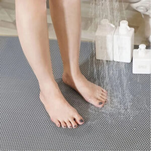 Tapis de Douche Antidérapant 100 × 100 cm