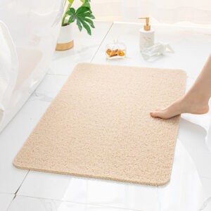 Tapis de Douche Antidérapant 90 x 60cm pour douche de 100 x 80 cm
