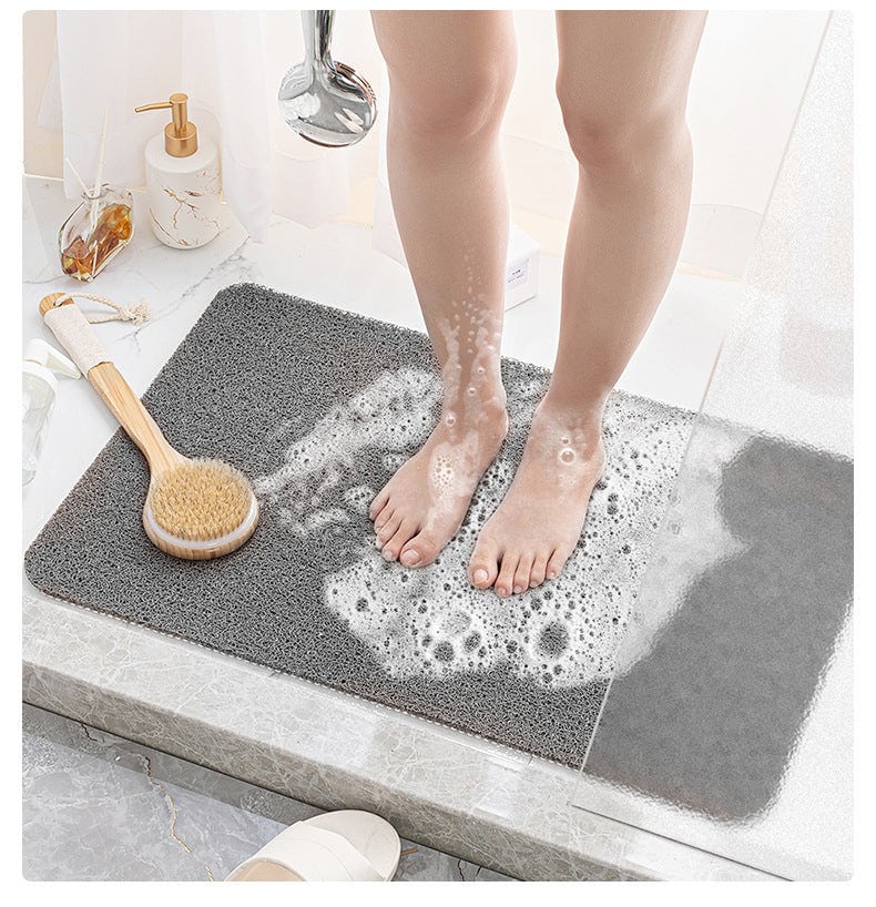 Tapis de Douche Antidérapant 90 x 60cm pour douche de 100 x 80 cm