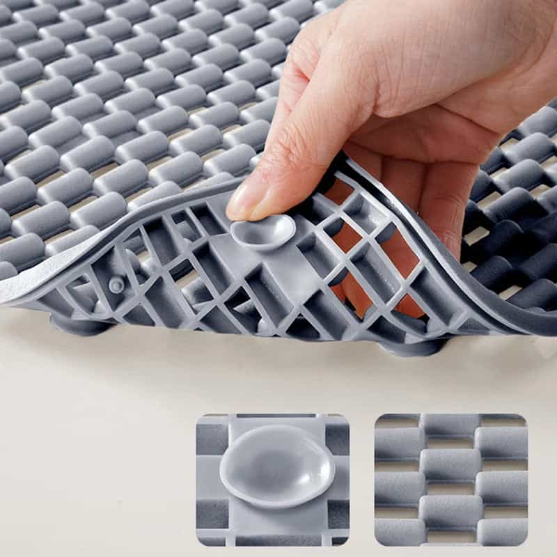 Tapis de Douche Antidérapant Anti Moisissure