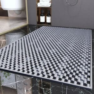 Tapis de Douche Antidérapant Anti Moisissure