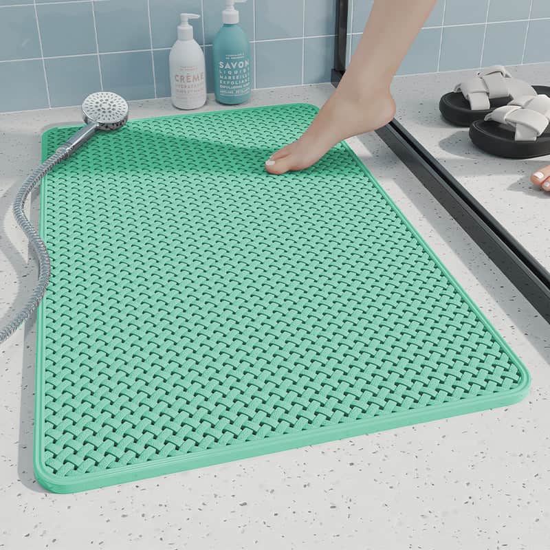 Tapis de Douche Antidérapant Caoutchouc