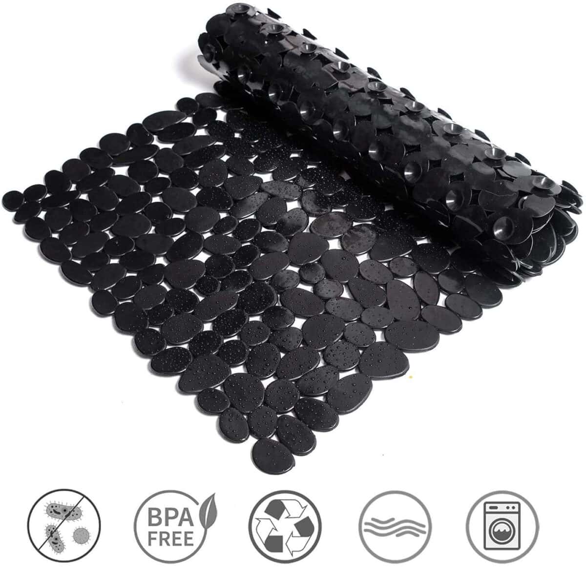 Tapis de Douche Antidérapant Galets