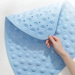 Tapis de Douche d’Angle Antidérapant