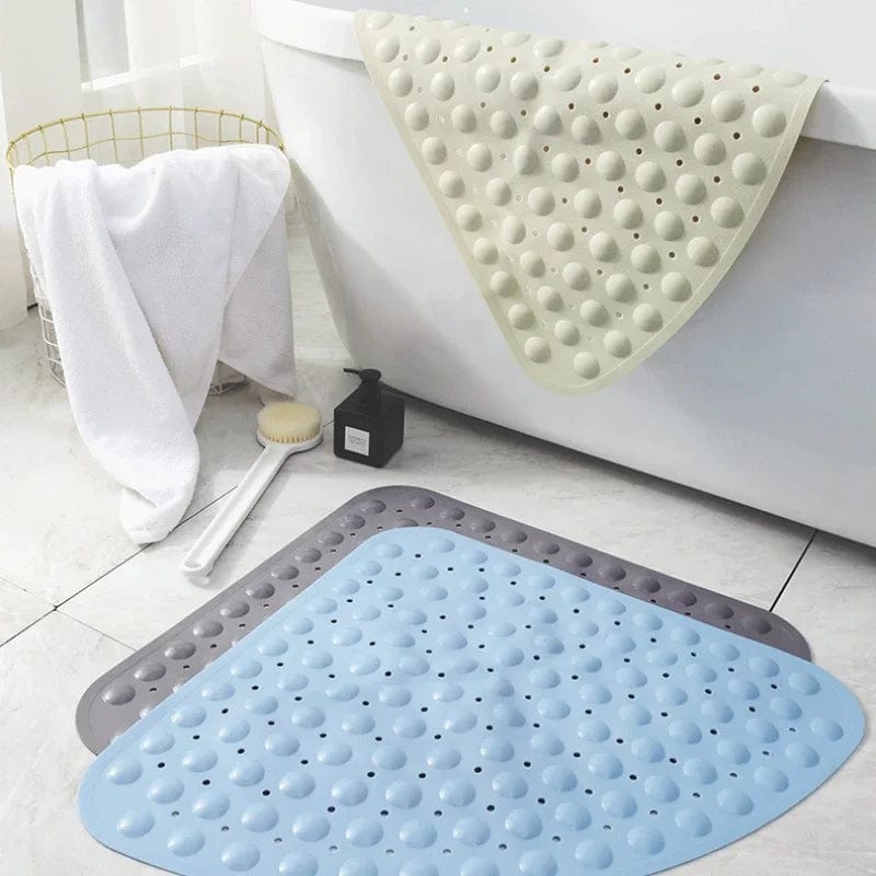 Tapis de Douche d’Angle Antidérapant