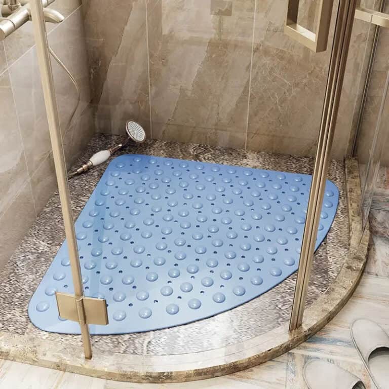 Tapis de Douche d’Angle Antidérapant