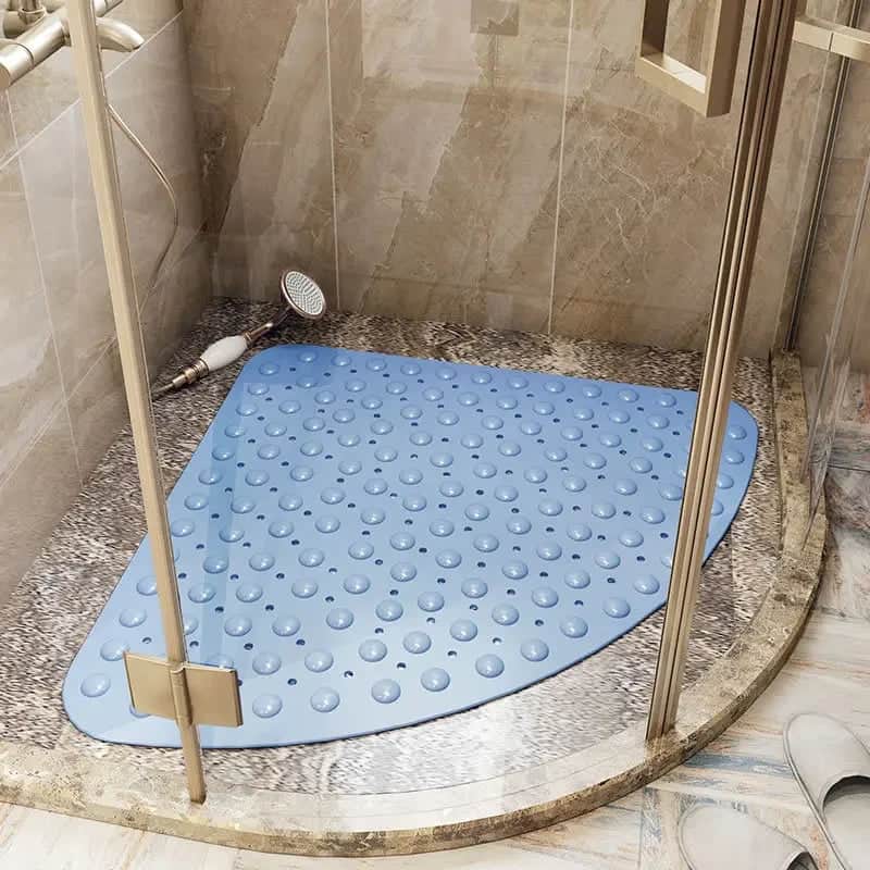 Tapis de Douche d’Angle Antidérapant